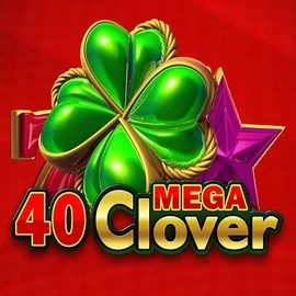 Logo of 40 Mega Clover from Amusnet Interactive at Instaspin Casino