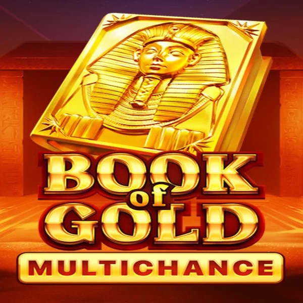 Book of Gold Multichance slot icon by Playson, available at Instaspin Casino