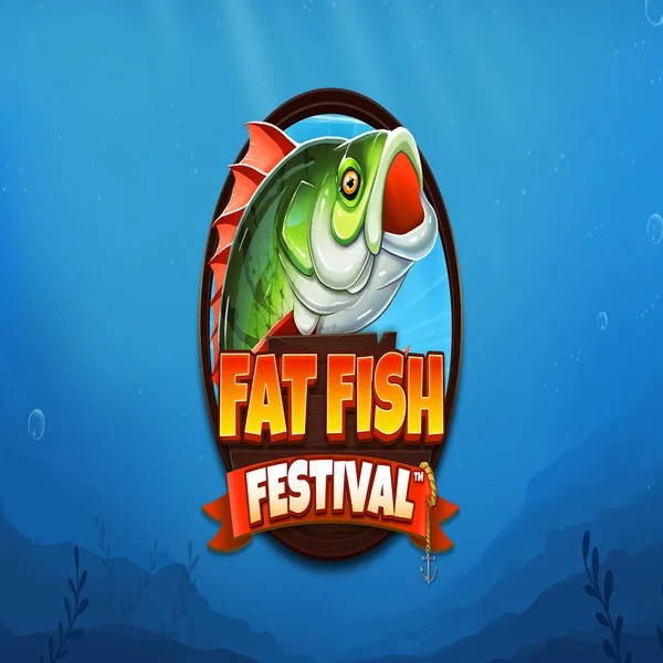 Official Slots logo: Fat Fish Festival by Wishbone Games at Instaspin Casino