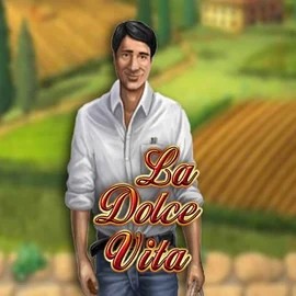 La Dolce Vita logo by Gamomat at Instaspin CasinoLa Dolce Vita