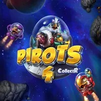 Pirots 4 logo by ELK Studios at Instaspin Casino