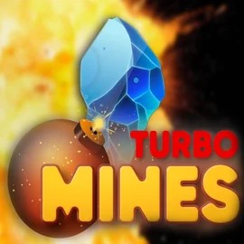 Turbo Mines logo by Turbo Games at Instaspin CasinoTurbo Mines
